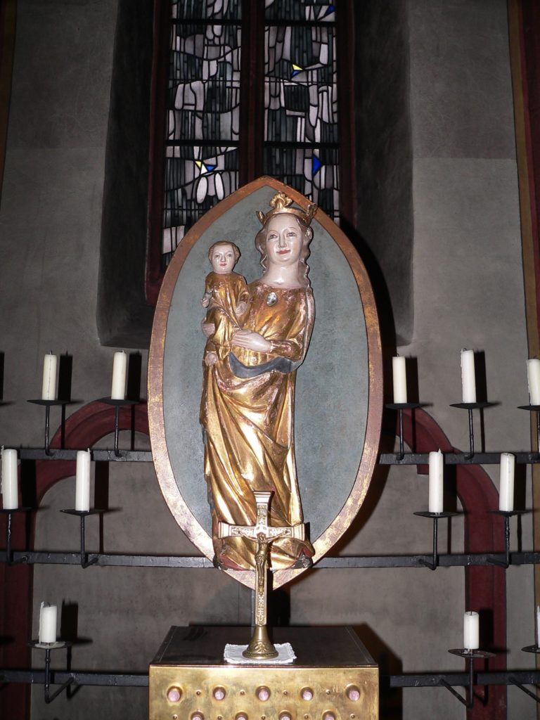 Das Gnadenbild der Maria zum rauen Wind stammt aus der Zeit um 1380. | Foto: B. Schneider
