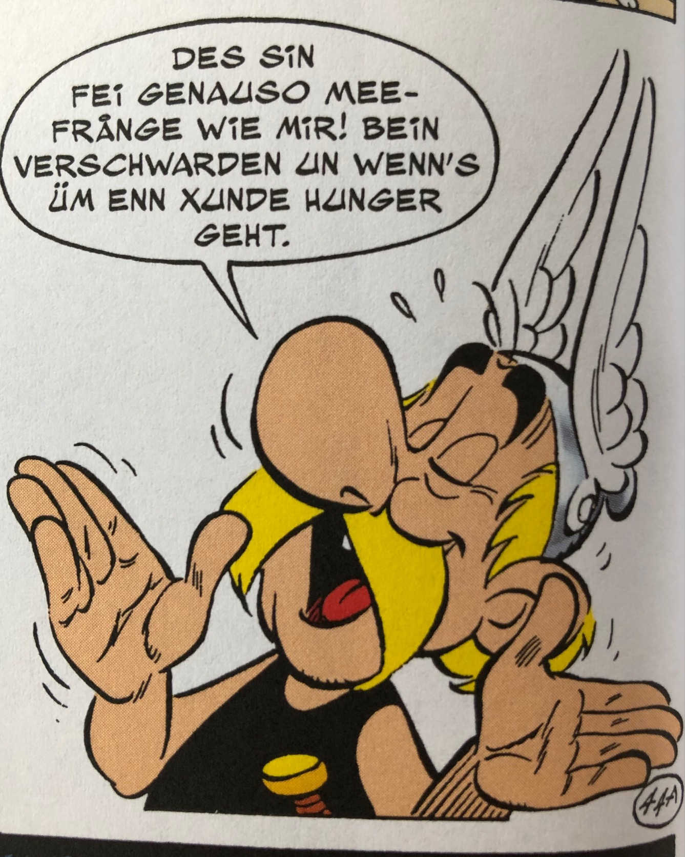 Asterix Uff Meefr nggisch Dodal Subber Franken ist schoen de