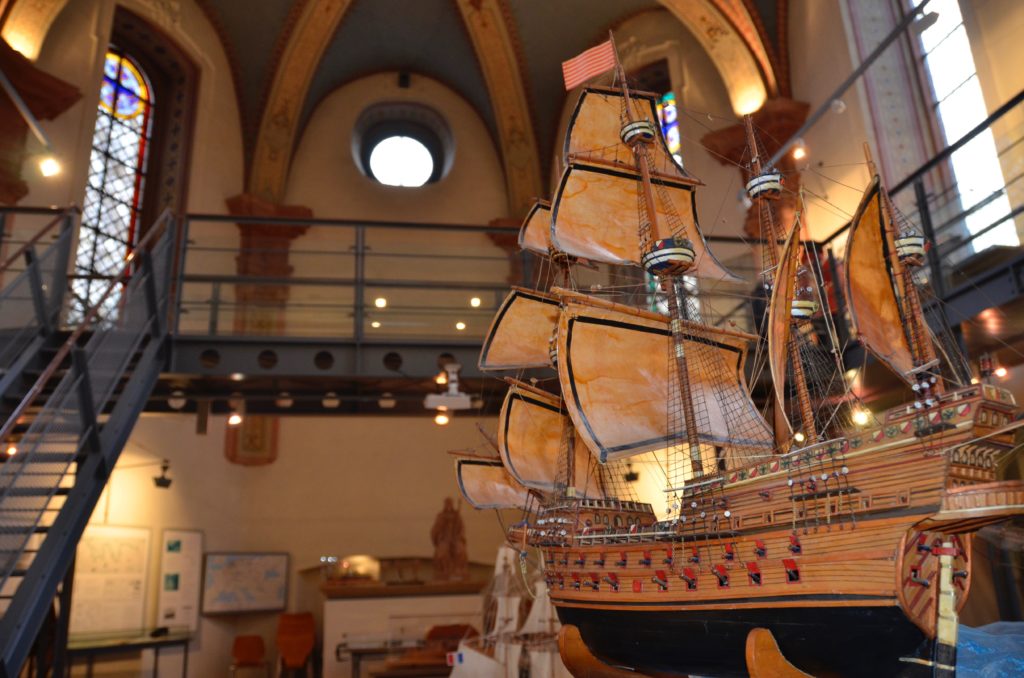 Jüngste Attraktion sind Modelle historischer Segelschiffe aus dem Nachlass des Röllbacher Pfarrers Dieter Feineis.