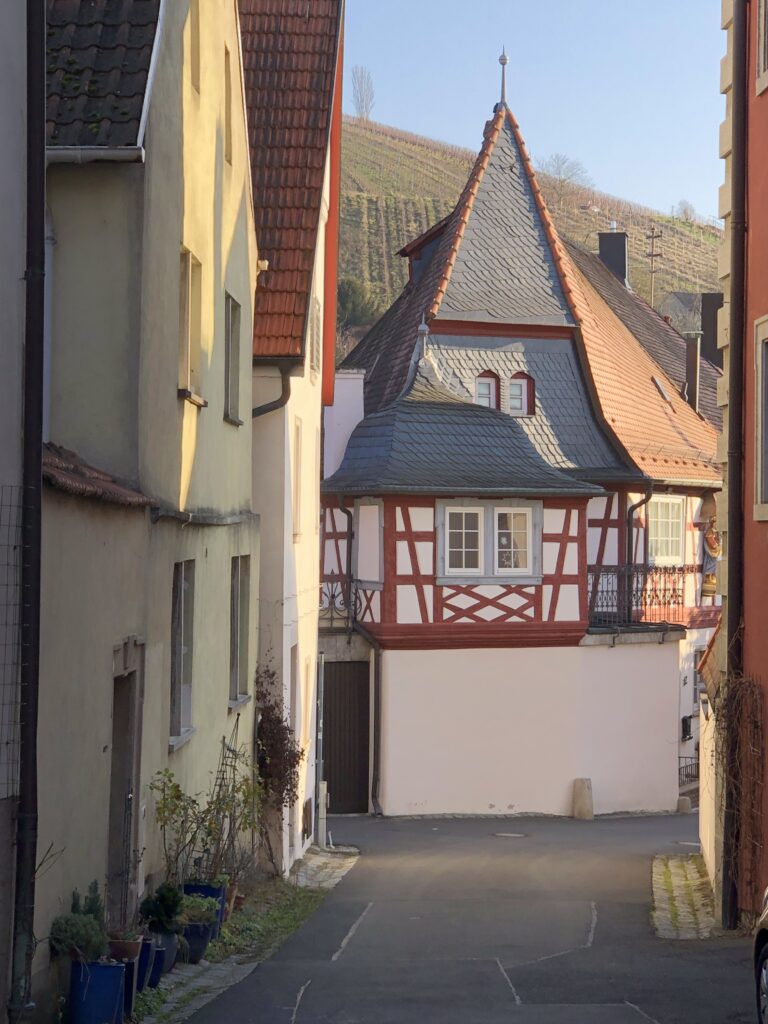 Fachwerkensemble im Randersackerer Altort.